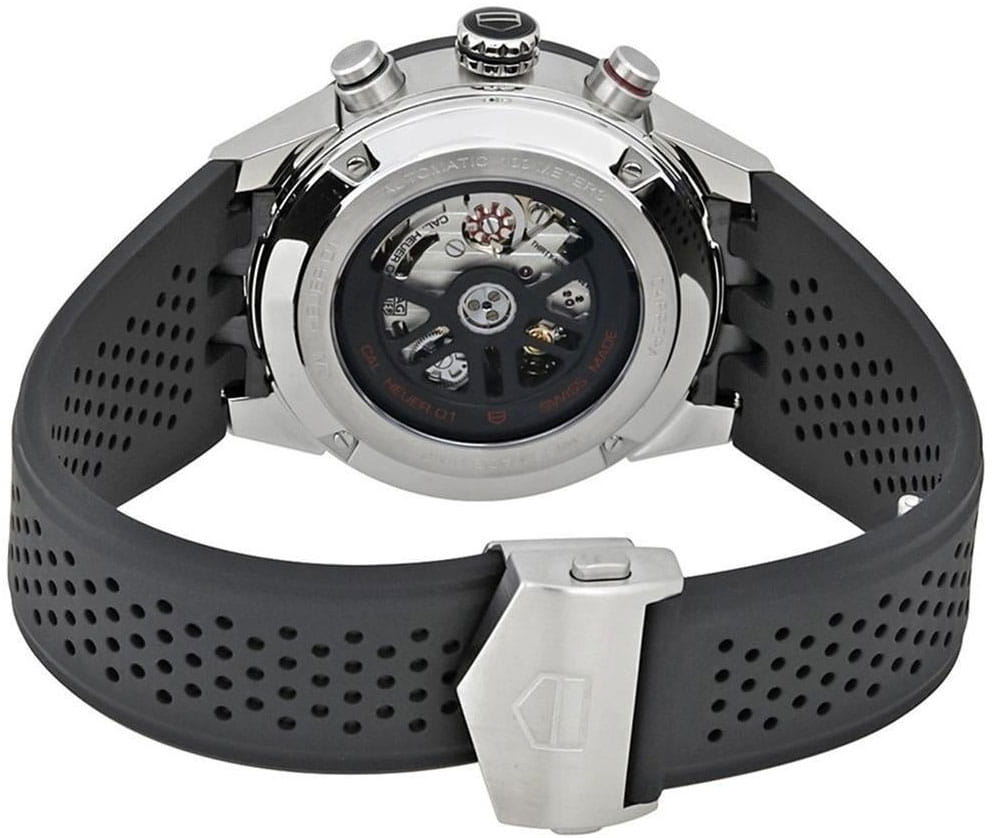 Оригинальные часы TAG Heuer TAG Heuer Carrera CAR208Z.FT6046 механические калибр механизма calibre heuer 01 общий вид