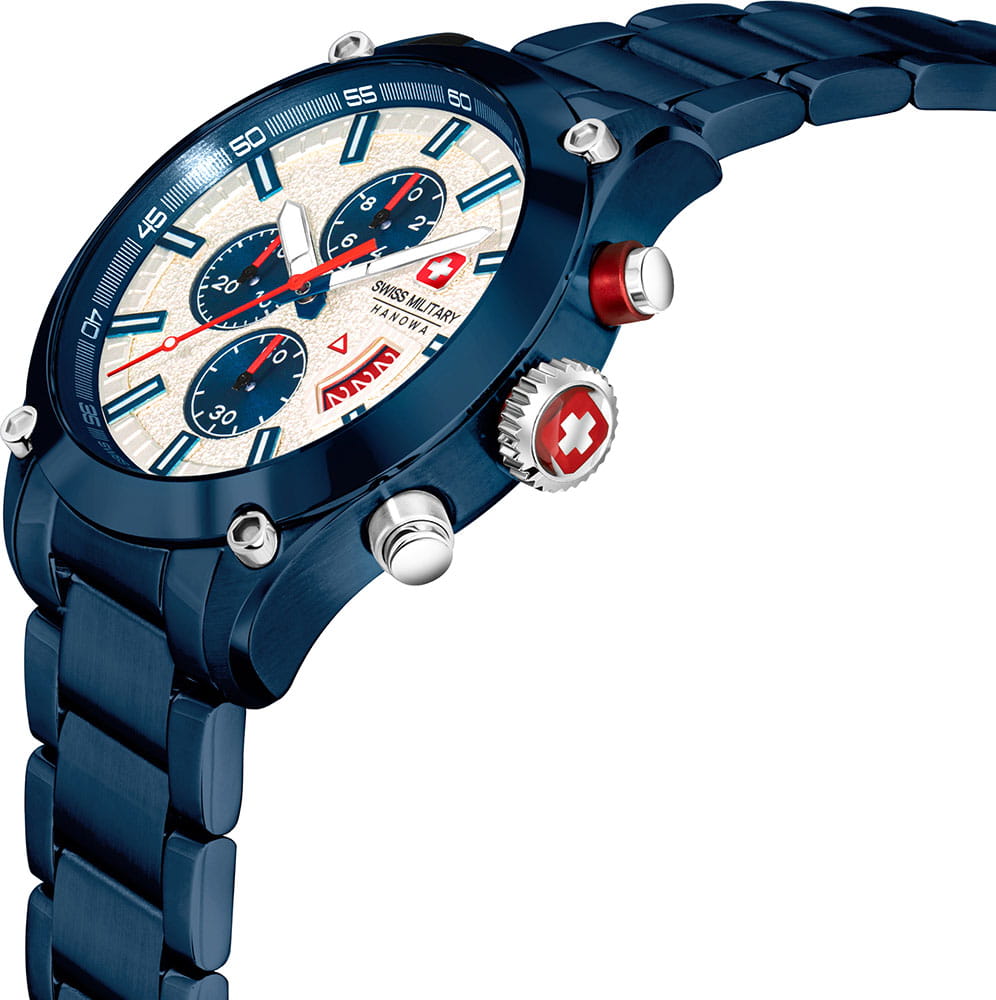 Swiss Military Hanowa Swiss Military Hanowa Aerograph SMWGI2101490 , наручные мужские часы фото под углом