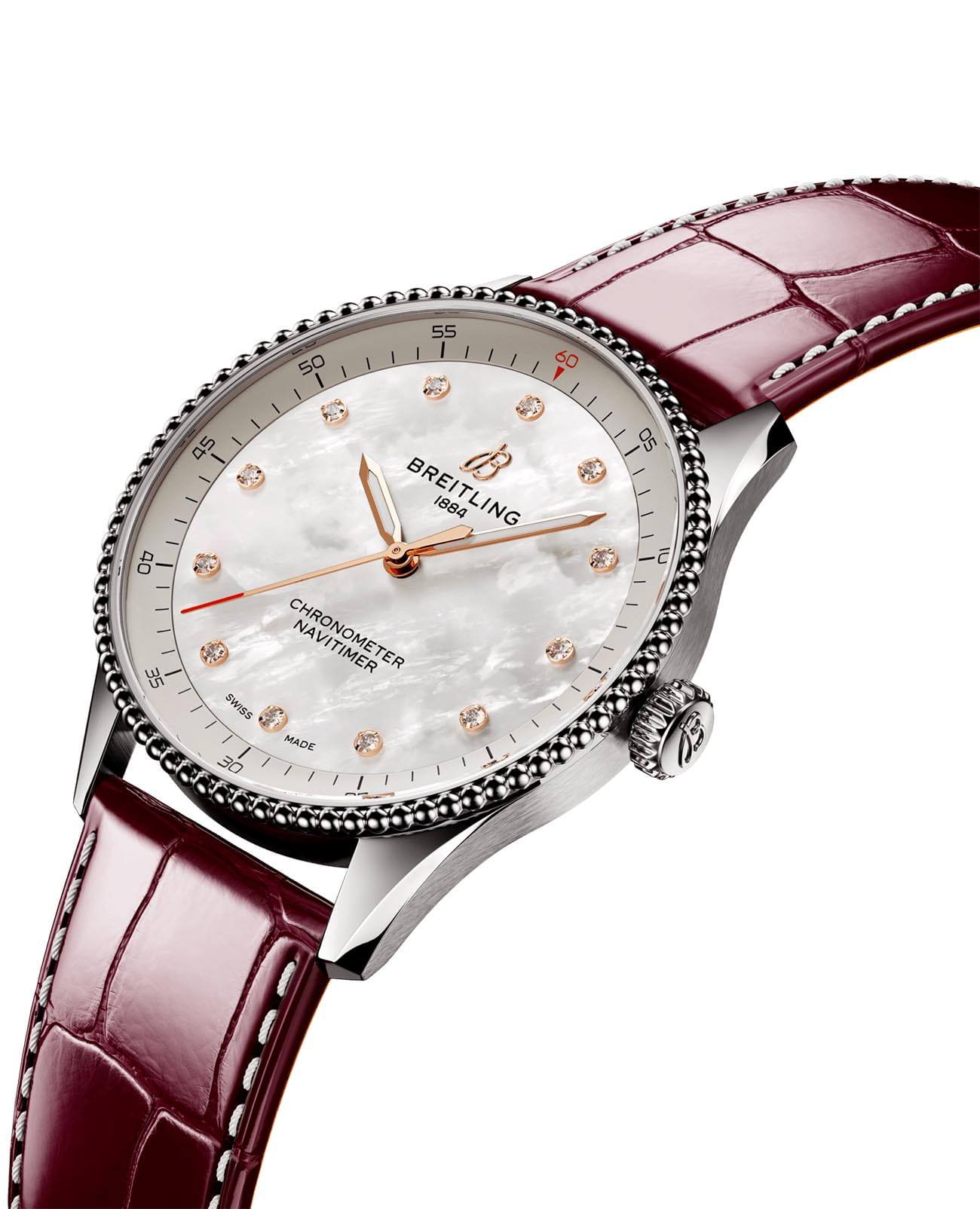 Breitling Breitling Navitimer Automatic 32 A77320E61A2P2 , наручные мужские часы фото под углом