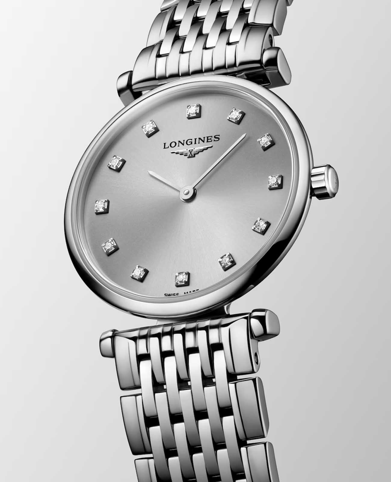 Longines Longines La Grande Classique L4.209.4.70.6, la grande classique швейцария женские часы на браслете нержавеющая сталь боковой вид