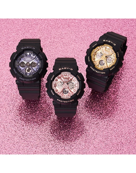 Casio Casio Baby-G BA-130-1A3 , наручные женские часы фото под углом