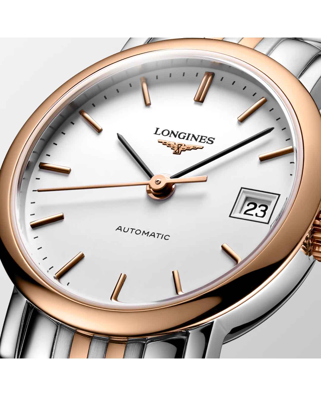 Longines Longines Elegant L4.309.5.12.7 , наручные мужские часы фото под углом