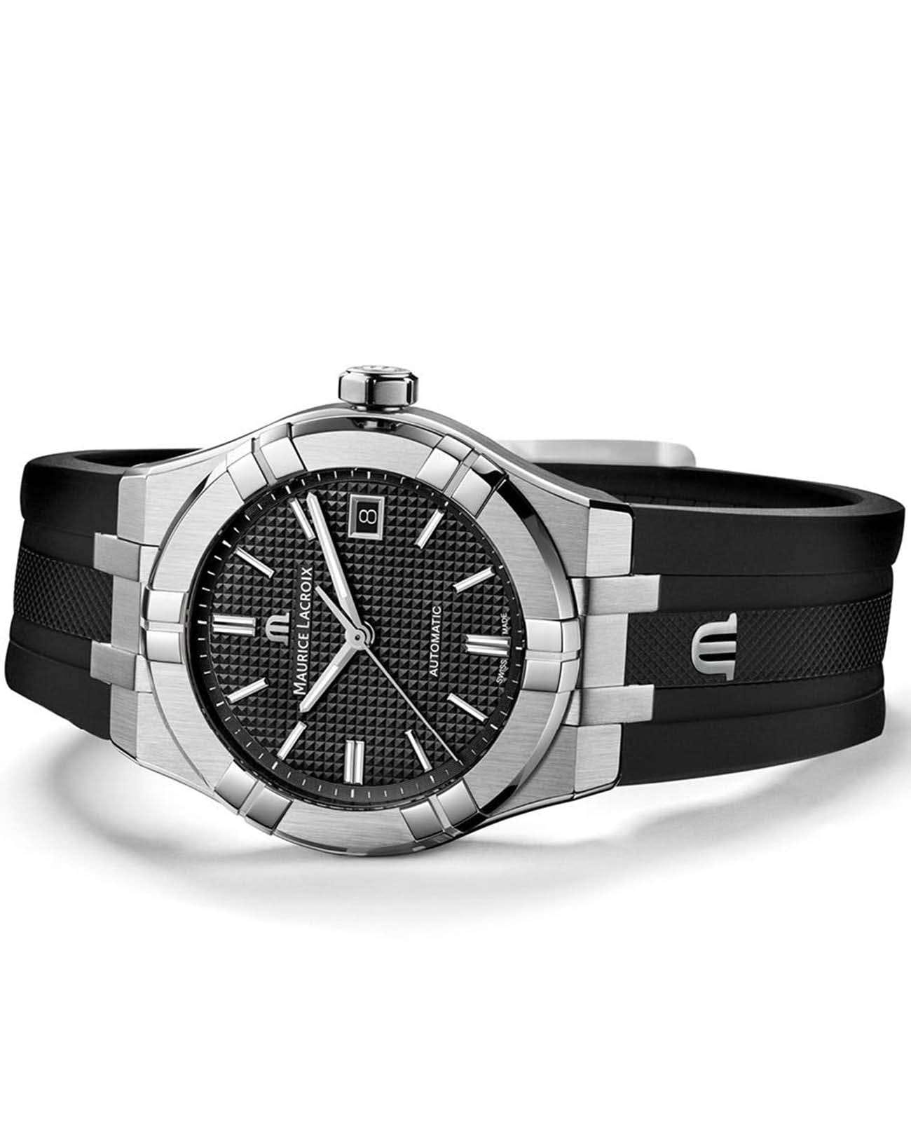 Maurice Lacroix Maurice Lacroix Aikon Automatic AI6007-SS000-330-2  - задняя крышка металл сталь корпуса, швейцария часы