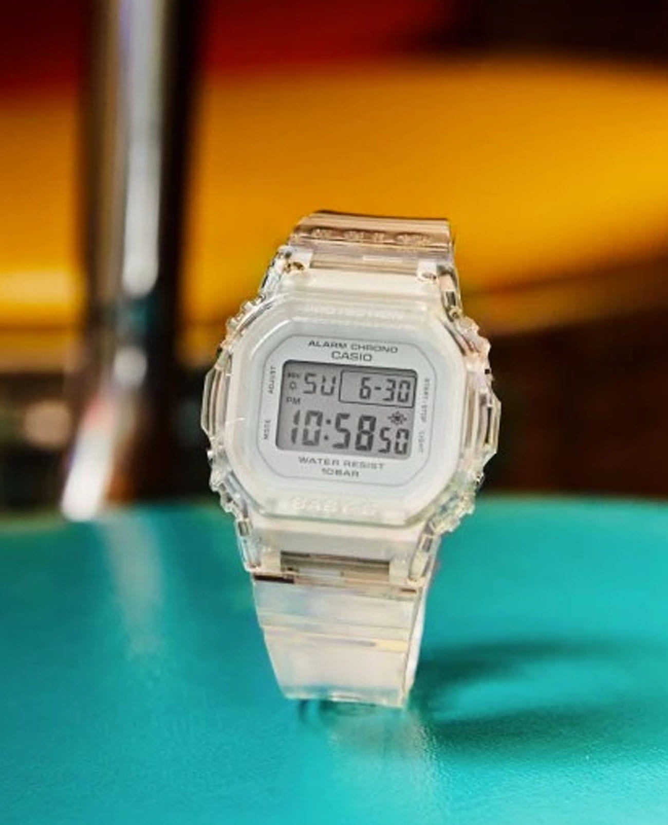 Casio Casio Baby-G BGD-565US-7DR (BGD-565US-7), baby-g япония женские часы на браслете пластик боковой вид