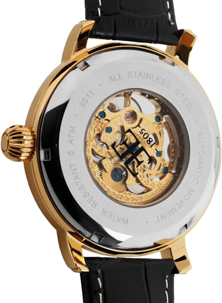 Оригинальные часы Earnshaw Earnshaw ES-8011-04 механические калибр механизма  общий вид