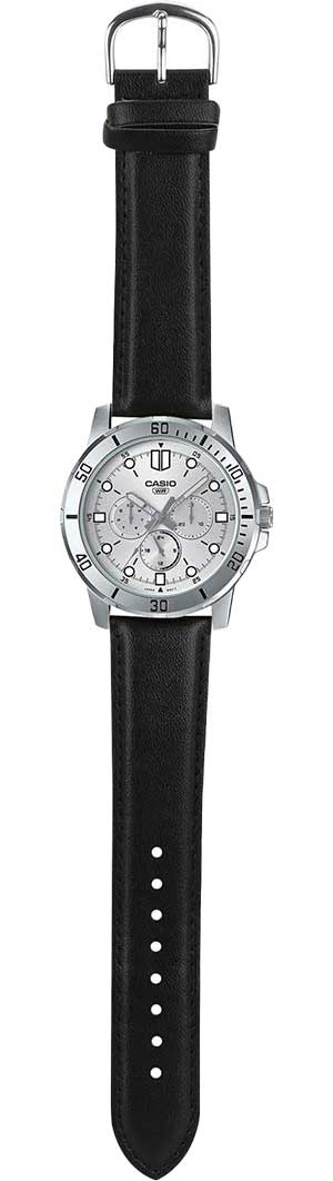 Casio Casio Collection MTP-VD300L-7E, collection япония мужские часы на браслете кожаный боковой вид
