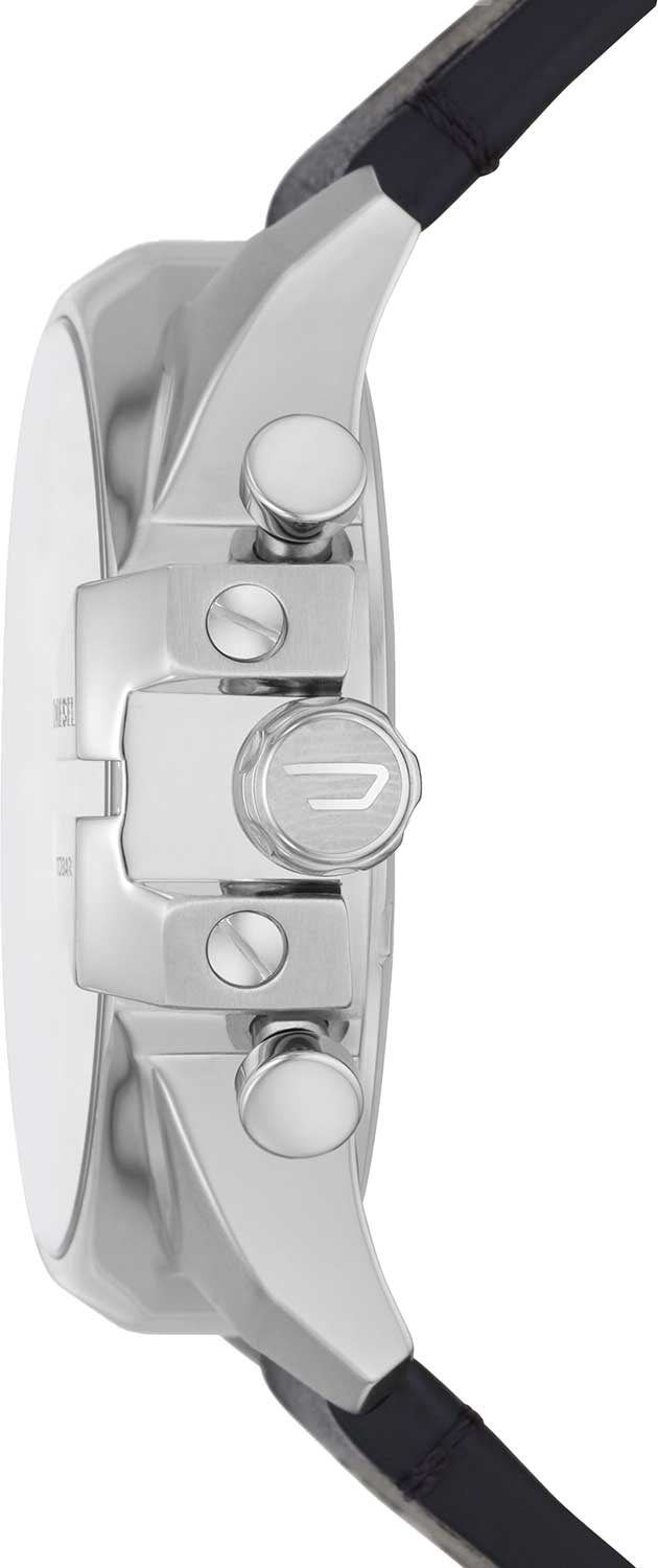 Diesel Diesel Mega Chief DZ4592  — детали корпуса и кожаный