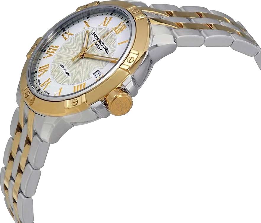 Raymond Weil Raymond Weil Tango 8160-STP-00308 мужские часы белый циферблат на запястье