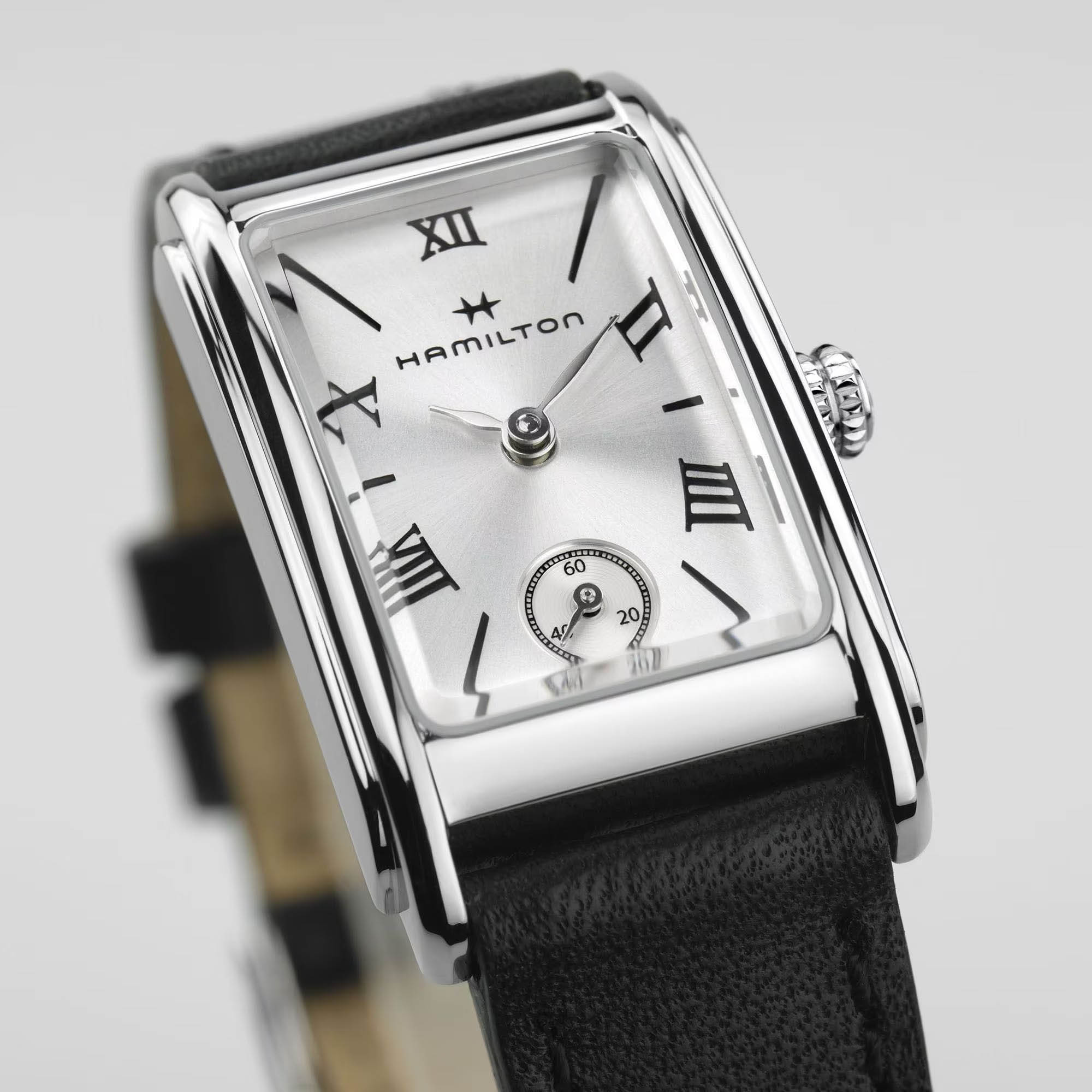 Hamilton H11221750 женские часы застежка крупным планом