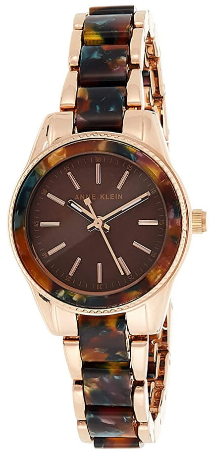 Оригинальные часы Anne Klein Anne Klein Plastic 3212RGBN кварцевые калибр механизма  общий вид
