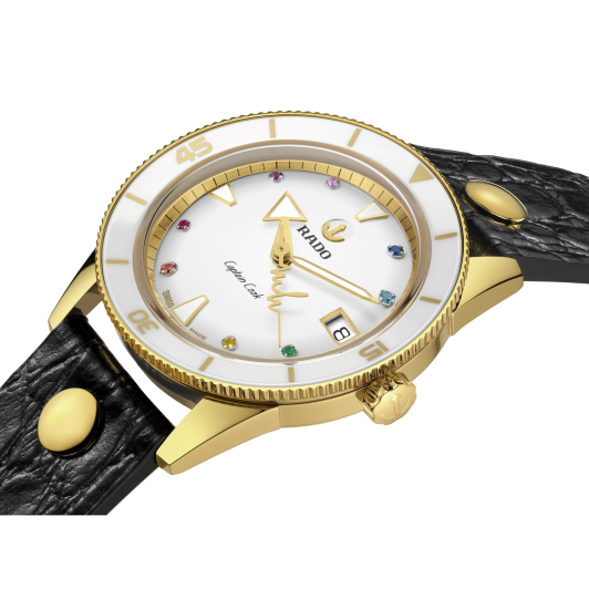 Оригинальные часы Rado Rado  Captain Cook x Marina Hoermanseder Heartbeat R32117708 механические калибр механизма  общий вид