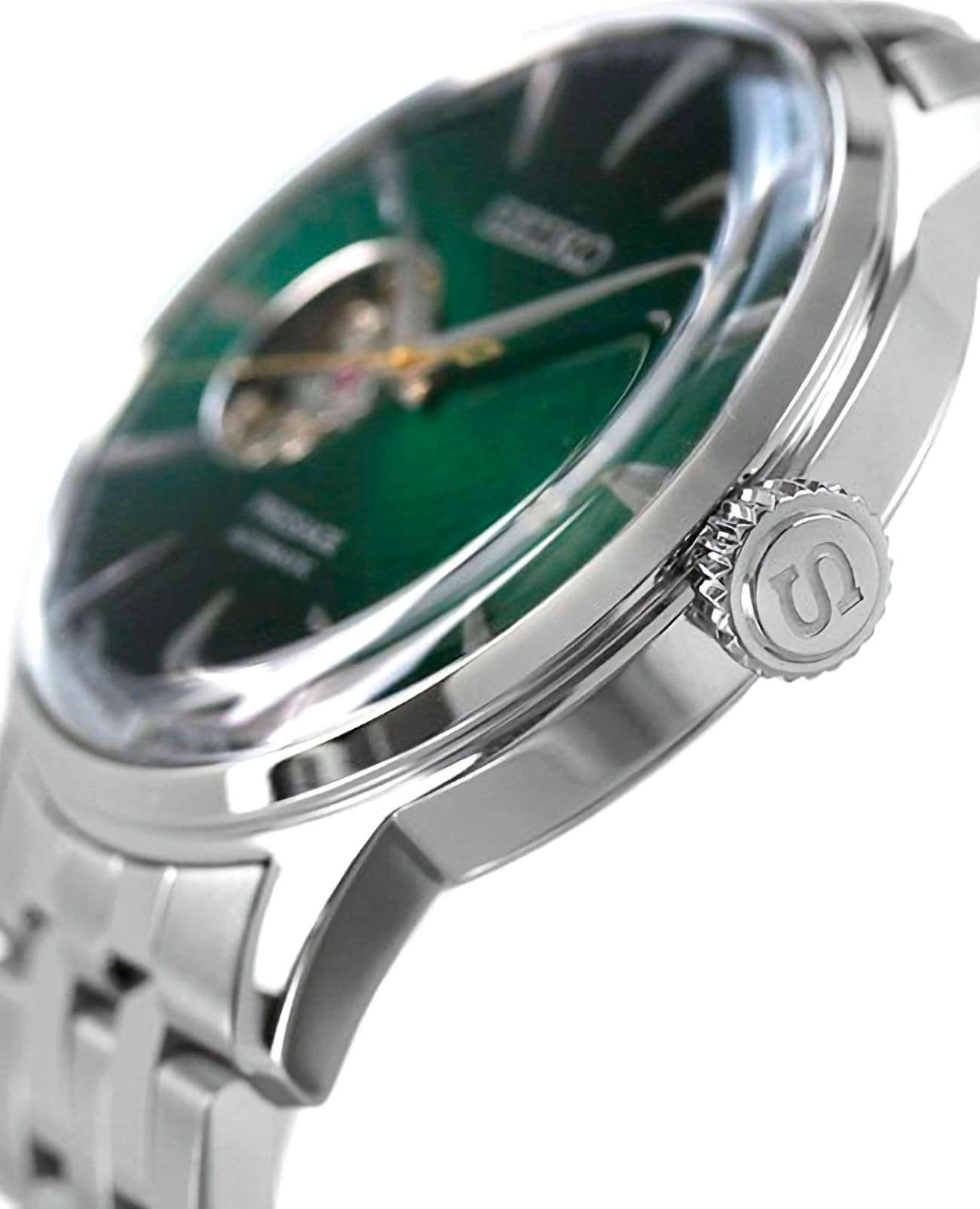 Seiko Seiko Presage SSA441J1 япония наручные мужские часы заводная головка с логотипом Seiko