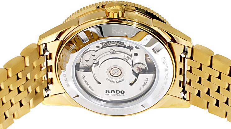 Rado Rado  Captain Cook x Marina Hoermanseder Heartbeat R32117708, captain cook швейцария женские часы на браслете сталь c pvd покрытием боковой вид