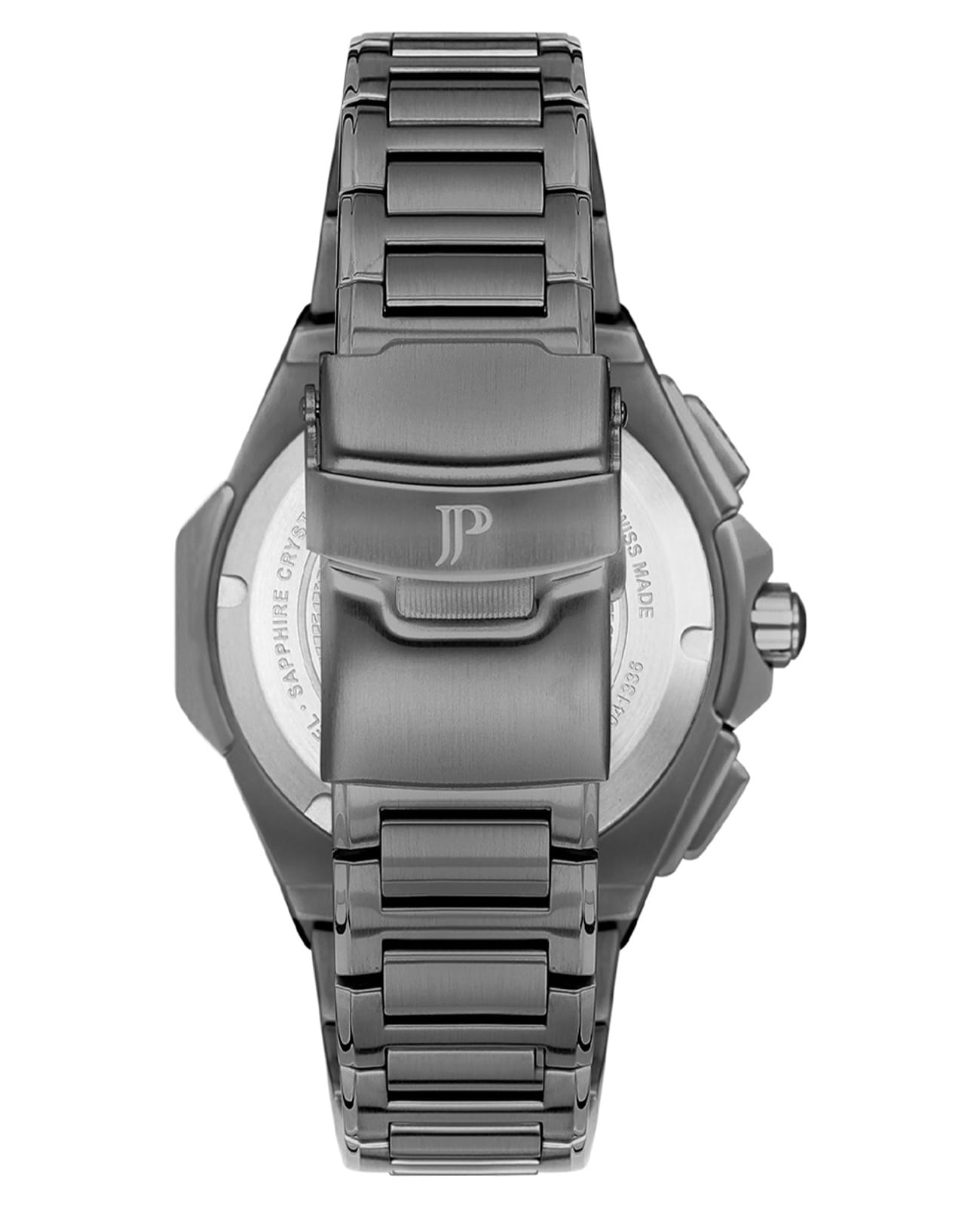 Jacques Philippe Jacques Philippe Esquire JPQGC048347B,  швейцария мужские часы на браслете нержавеющая сталь боковой вид