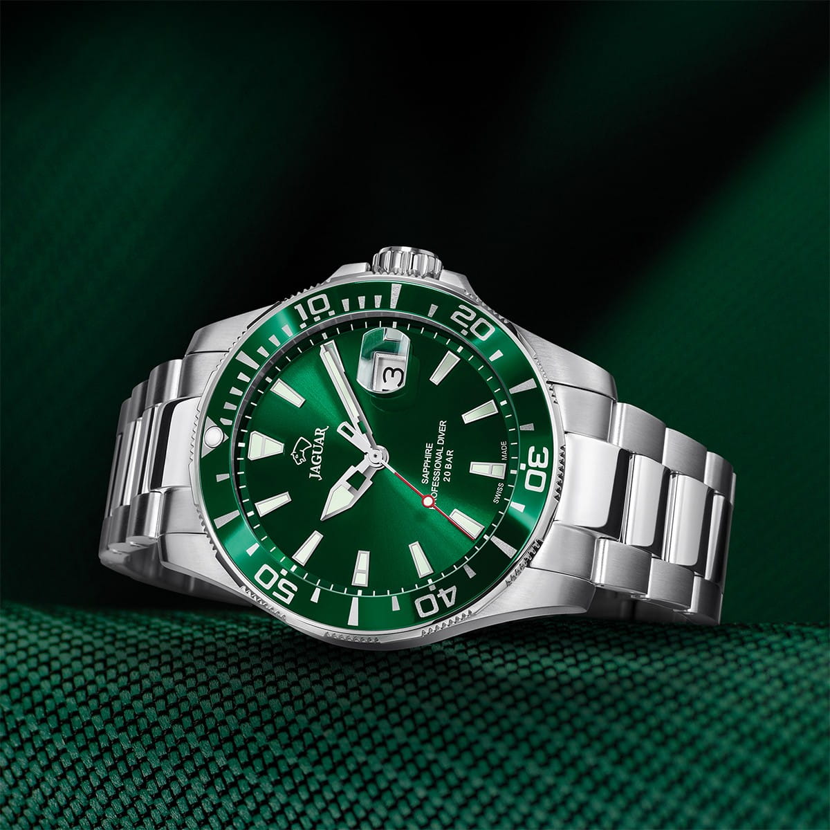 Оригинальные часы Jaguar Jaguar Executive Diver J860/B кварцевые калибр механизма  общий вид