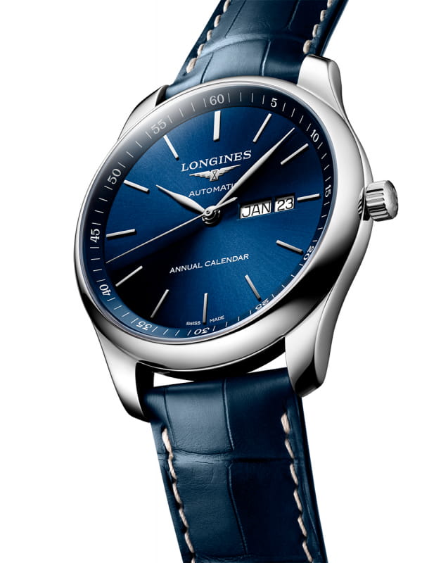 Оригинальные часы Longines Longines Master Collection L2.920.4.92.2 механические калибр механизма  общий вид