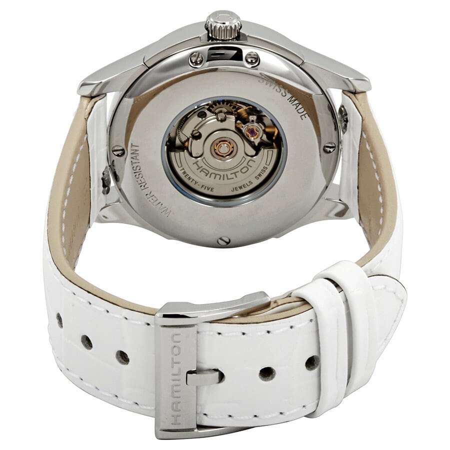 Hamilton Hamilton Jazzmaster Lady Auto H32315842, jazzmaster швейцария женские часы на браслете кожаный боковой вид