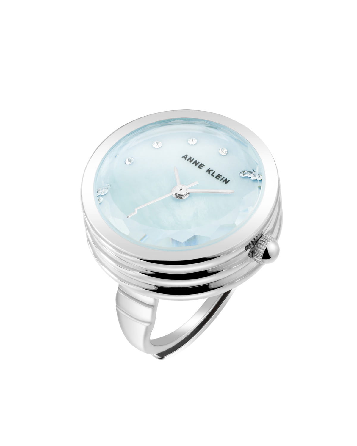 Anne Klein Anne Klein Ring 5125RINGAM,  сша женские часы на браслете нержавеющая сталь боковой вид