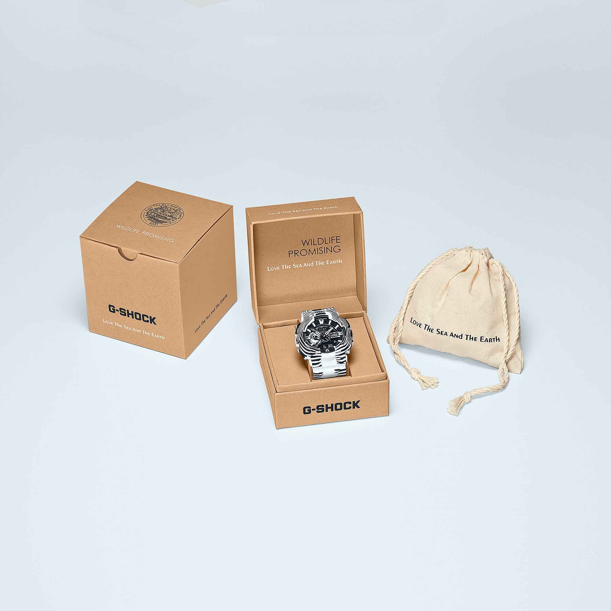 Casio Casio G-Shock GA-110WLP-7A, g-shock япония мужские часы на браслете пластик боковой вид