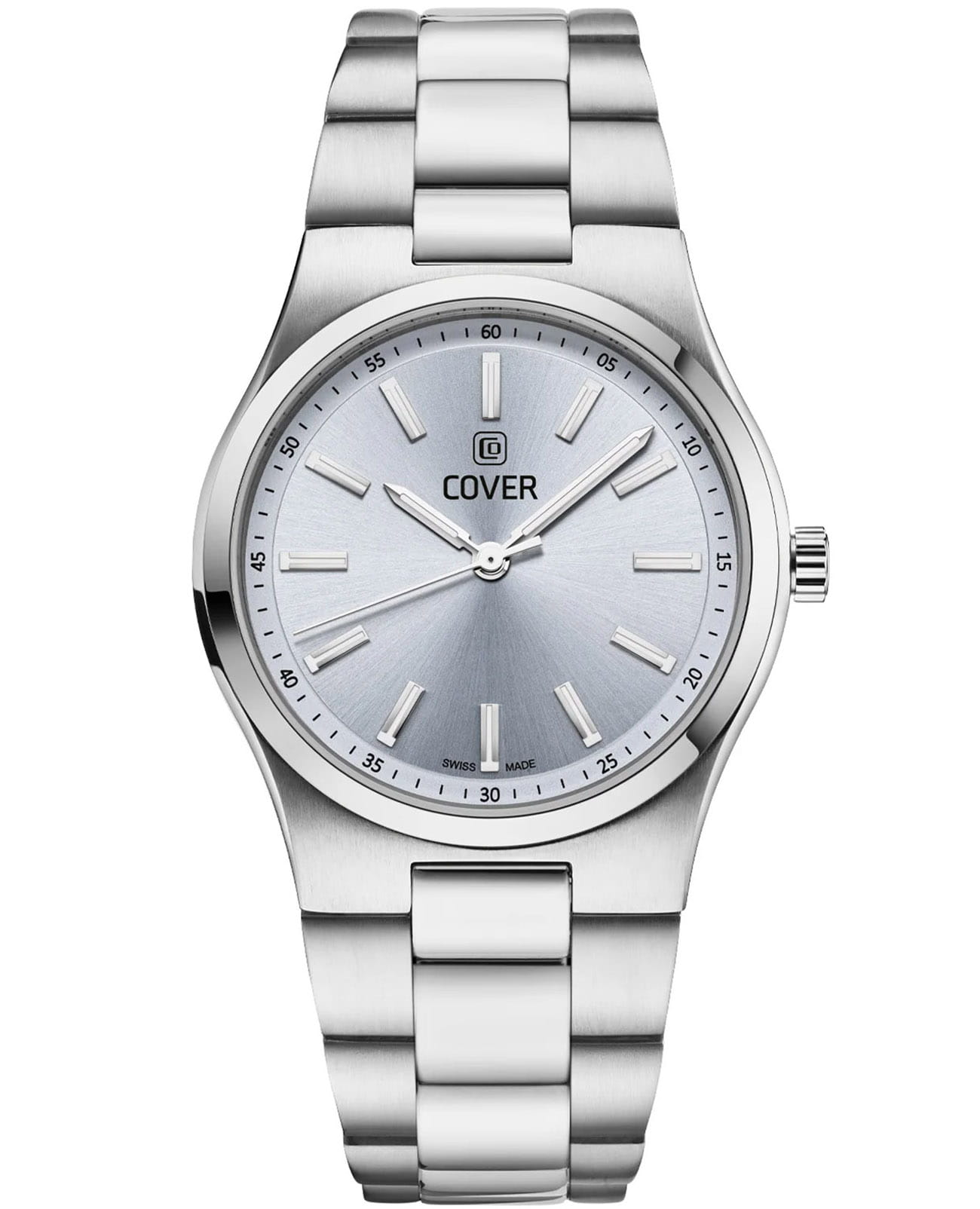 Cover Cover Bracelet CO219.02  CO219.02 кварцевые женские часы серый циферблат, браслет нержавеющая сталь — вид спереди