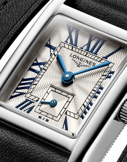 Longines Longines Mini DolceVita L5.200.4.71.4, dolcevita швейцария женские часы на браслете кожаный боковой вид
