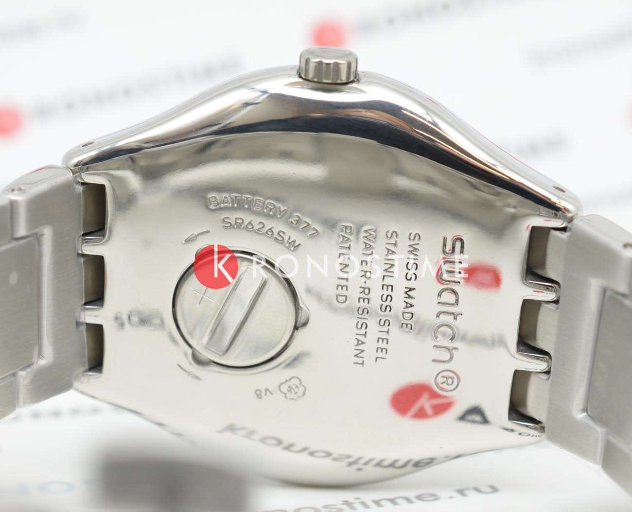 Оригинальные часы Swatch Swatch I Big Classic YWS420GC кварцевые калибр механизма  общий вид