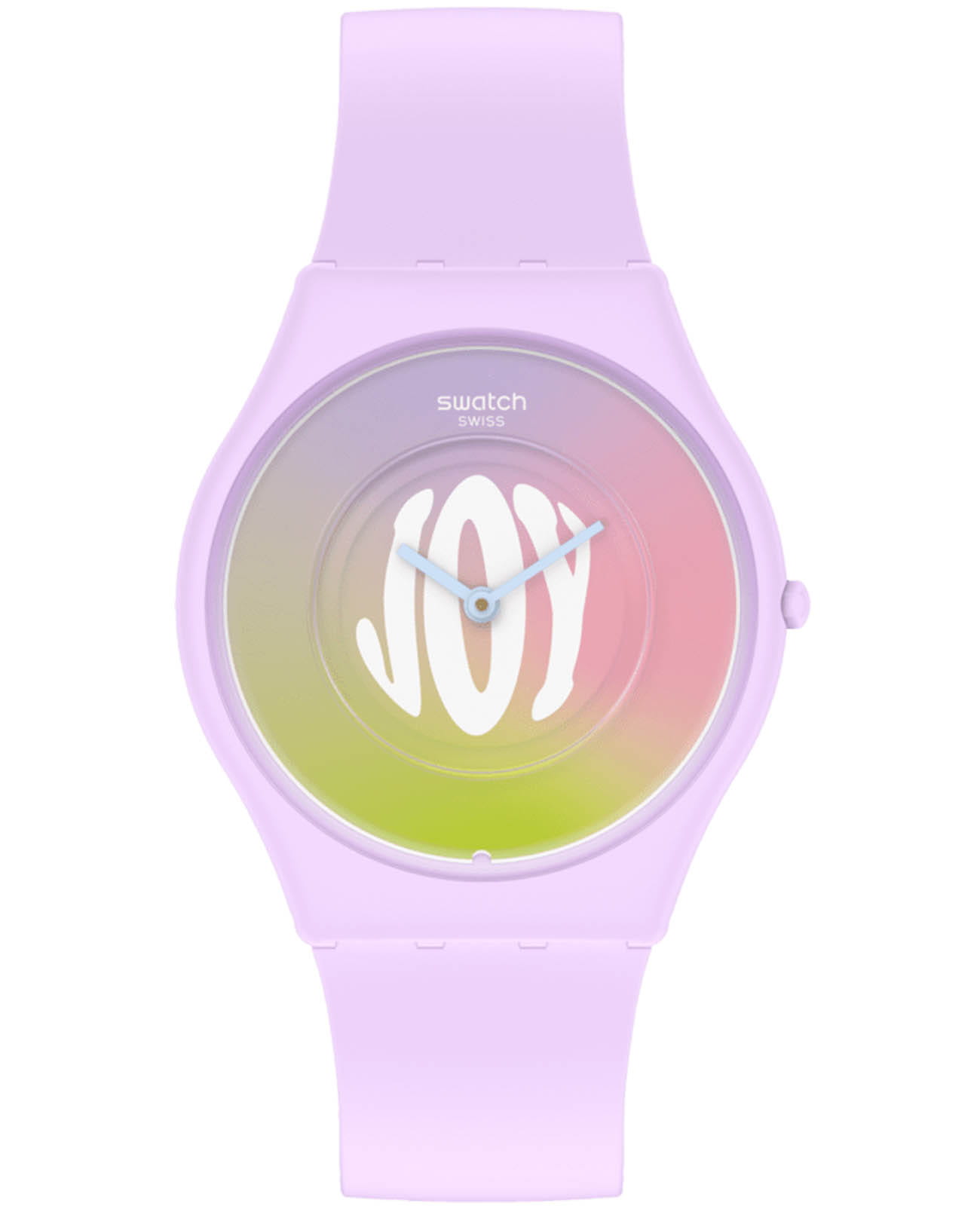 Swatch Swatch Skin Classic Bioceramic SS09V101  SS09V101 кварцевые женские часы цветной циферблат, браслет силикон — вид спереди