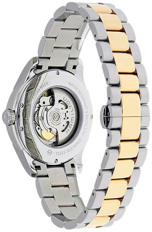 Hamilton Hamilton Jazzmaster Day Date Auto H32595151, jazzmaster швейцария мужские часы на браслете нержавеющая сталь боковой вид