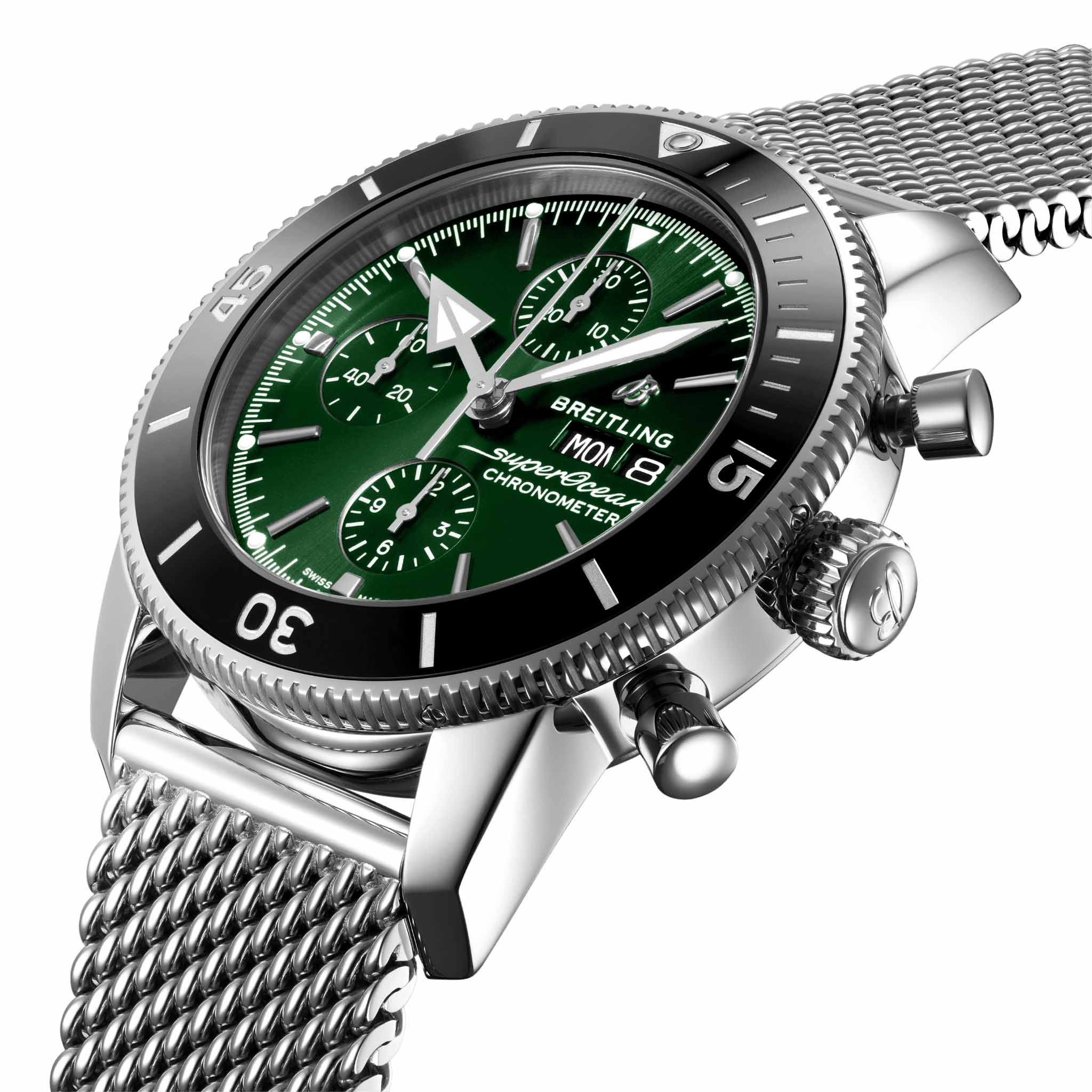 Breitling Breitling Superocean Heritage Chronograph 44 A13313121L1A1 , наручные мужские часы фото под углом