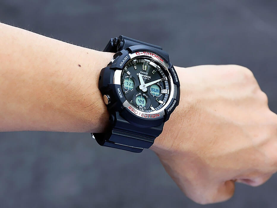 Casio Casio G-Shock GAW-100-1A япония наручные мужские часы заводная головка с логотипом Casio