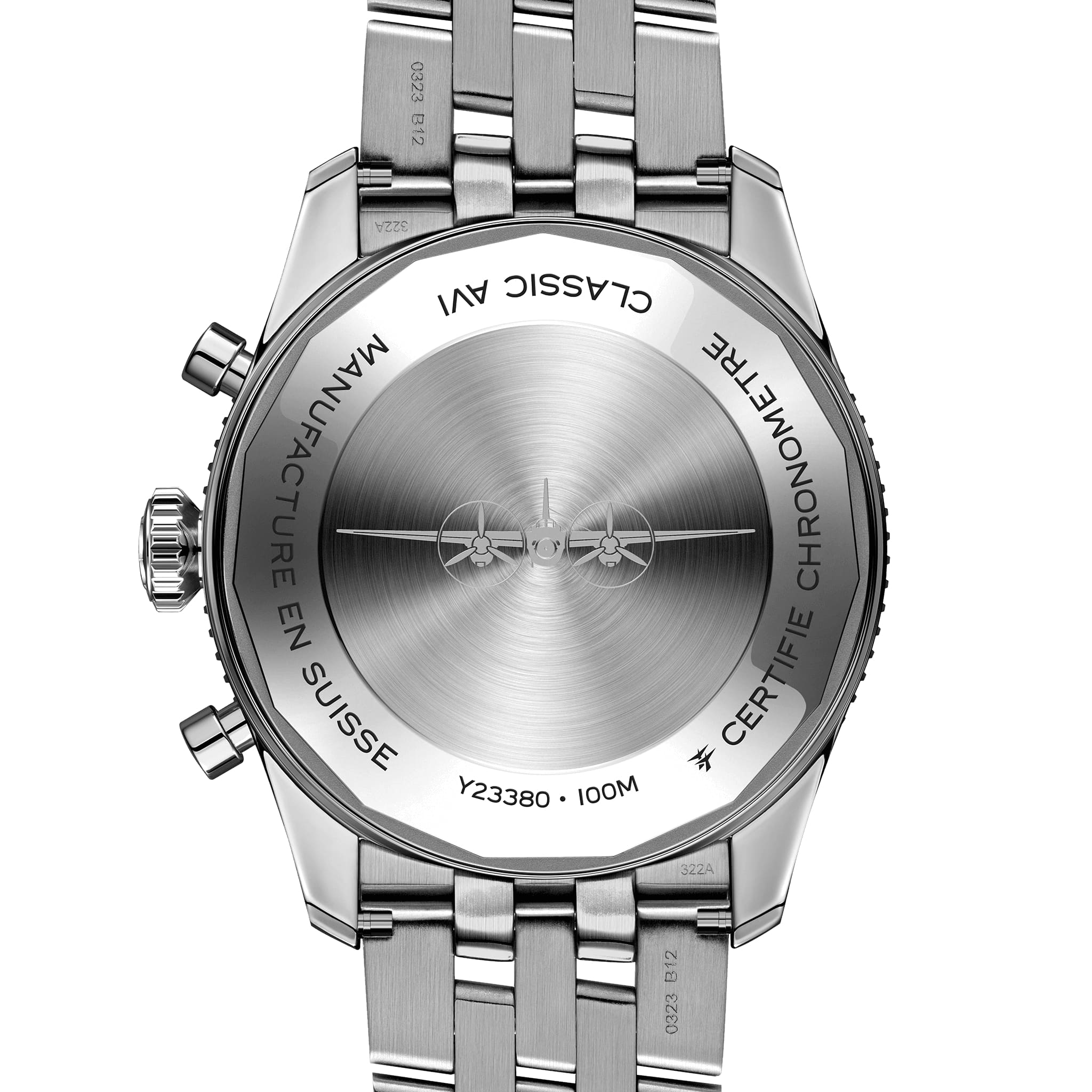 Оригинальные часы Breitling Breitling Classic Avi Chronograph 42 Mosquito Y233801A1B1A1 механические калибр механизма breitling 23 общий вид