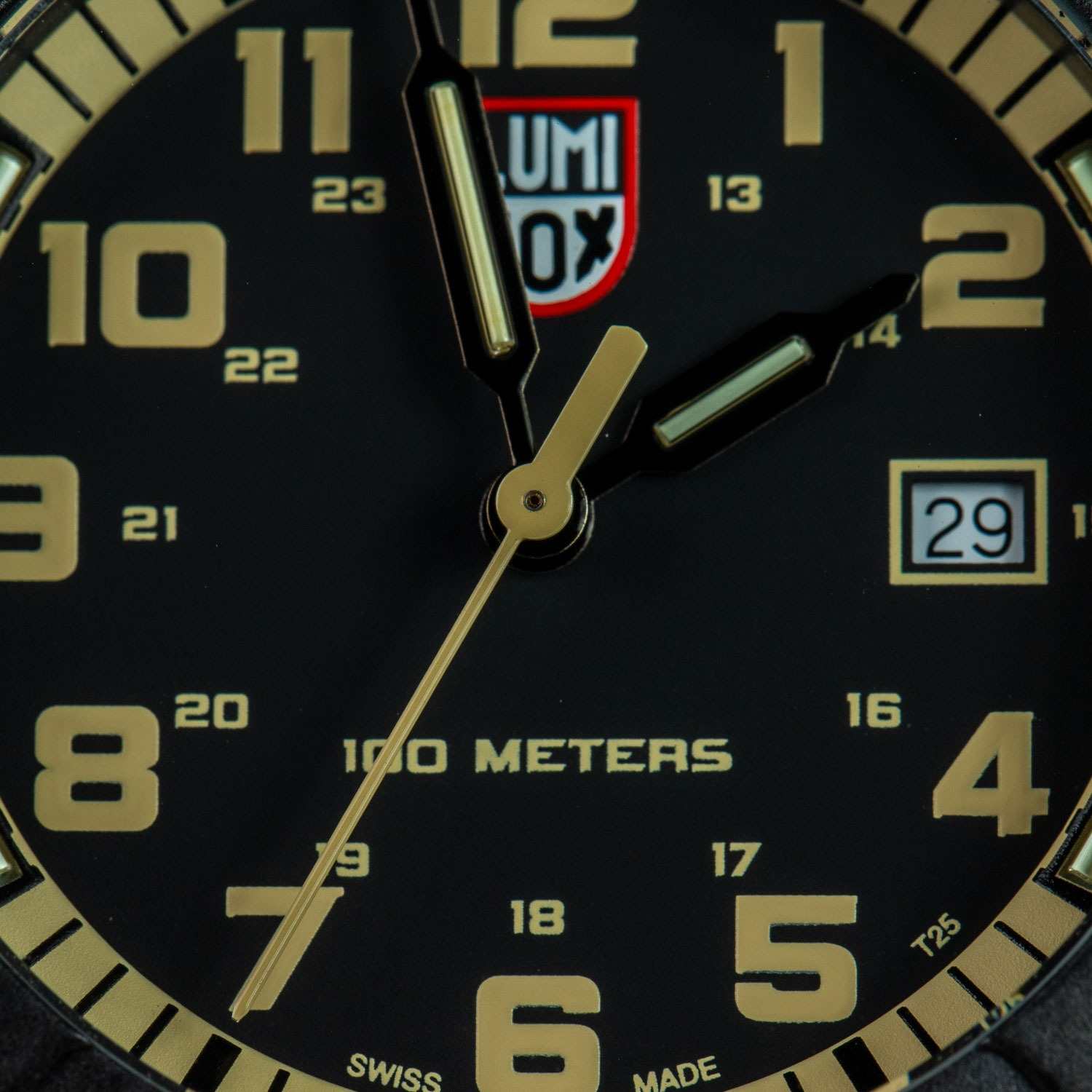 Luminox Luminox Leatherback Sea Turtle XS.0333, sea швейцария мужские часы на браслете нейлон боковой вид