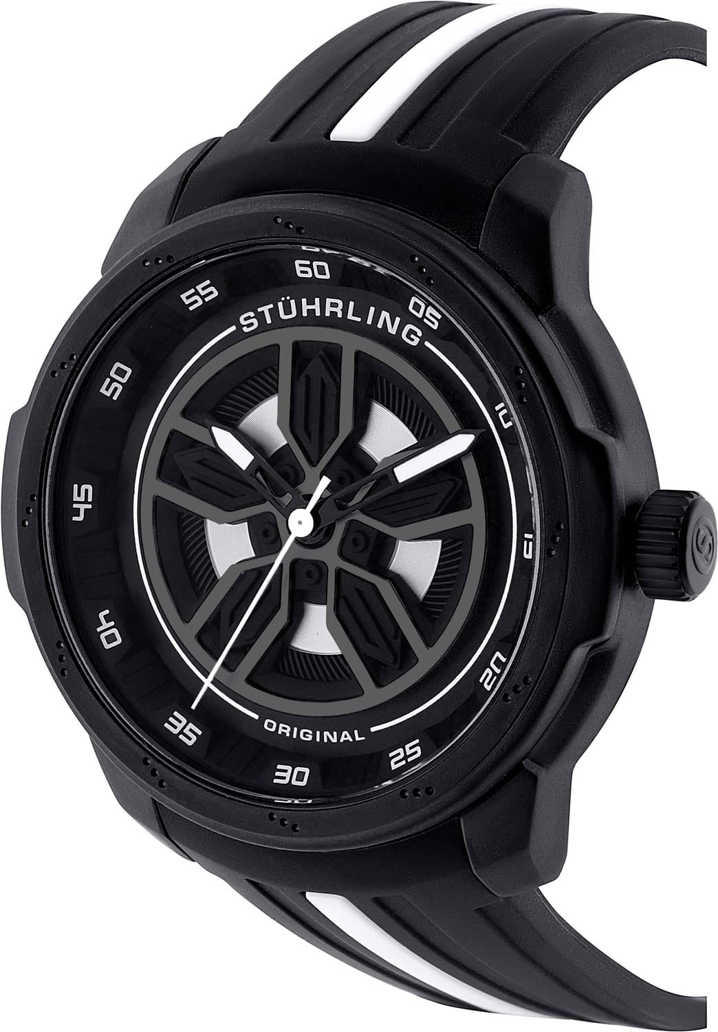 Stuhrling Stuhrling Aviator 984.04 , наручные мужские часы фото под углом