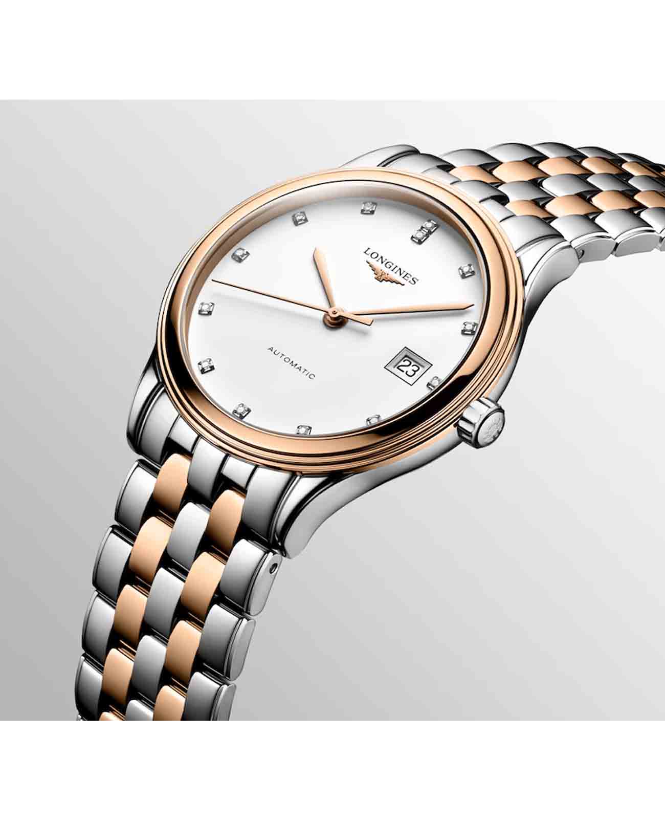 Longines Longines Flagship L4.974.3.99.7  - задняя крышка металл сталь корпуса, швейцария часы