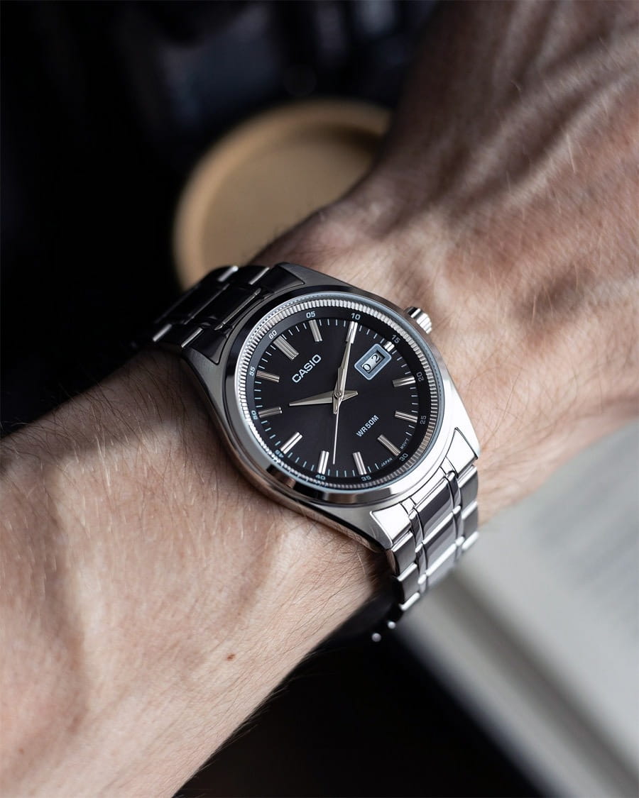 Оригинальные часы Casio Casio Collection MTP-B180D-1A1 кварцевые калибр механизма  общий вид