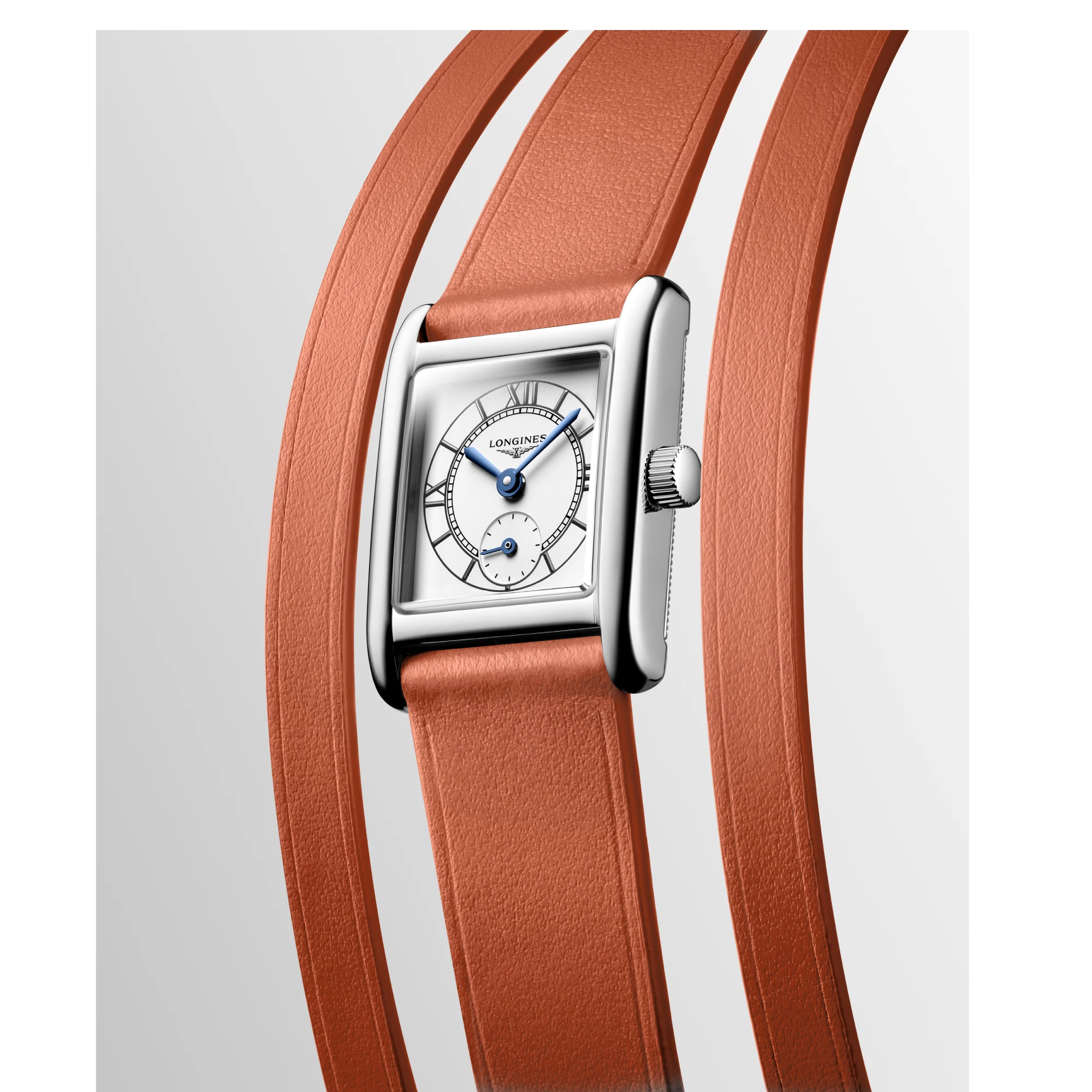 Longines Longines Mini Dolcevita L5.200.4.75.8 женские часы белый циферблат на запястье