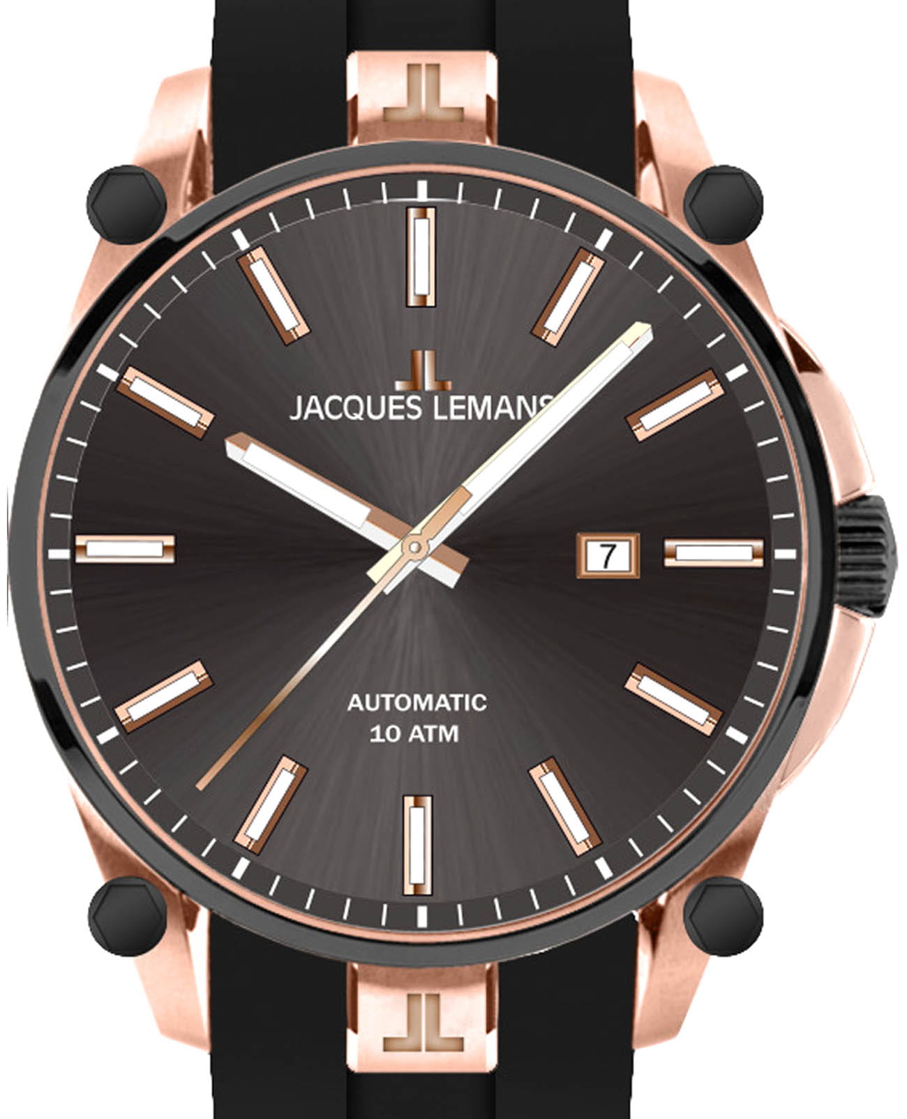 Jacques Lemans Jacques Lemans Derby 1-2203B , наручные мужские часы фото под углом