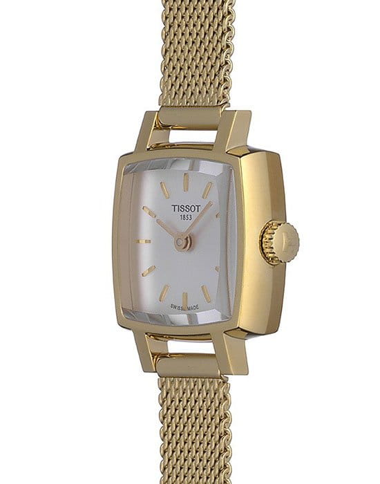Tissot T0581093303100 женские часы застежка крупным планом