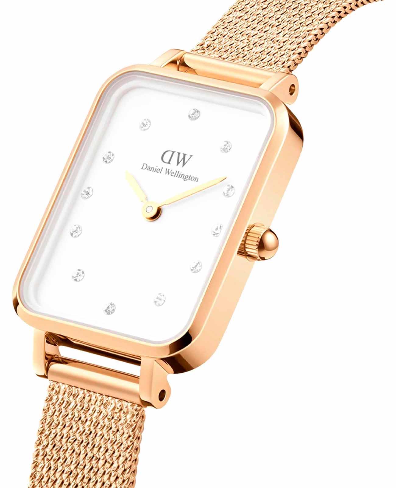 Daniel Wellington Daniel Wellington Quadro DW00100599, quadro швеция женские часы на браслете сталь c pvd покрытием боковой вид