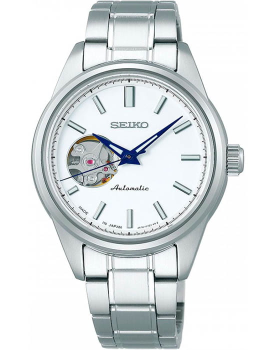 Seiko Seiko Conceptual Series Dress SSDE009  SSDE009 механические женские часы белый циферблат, браслет нержавеющая сталь — вид спереди
