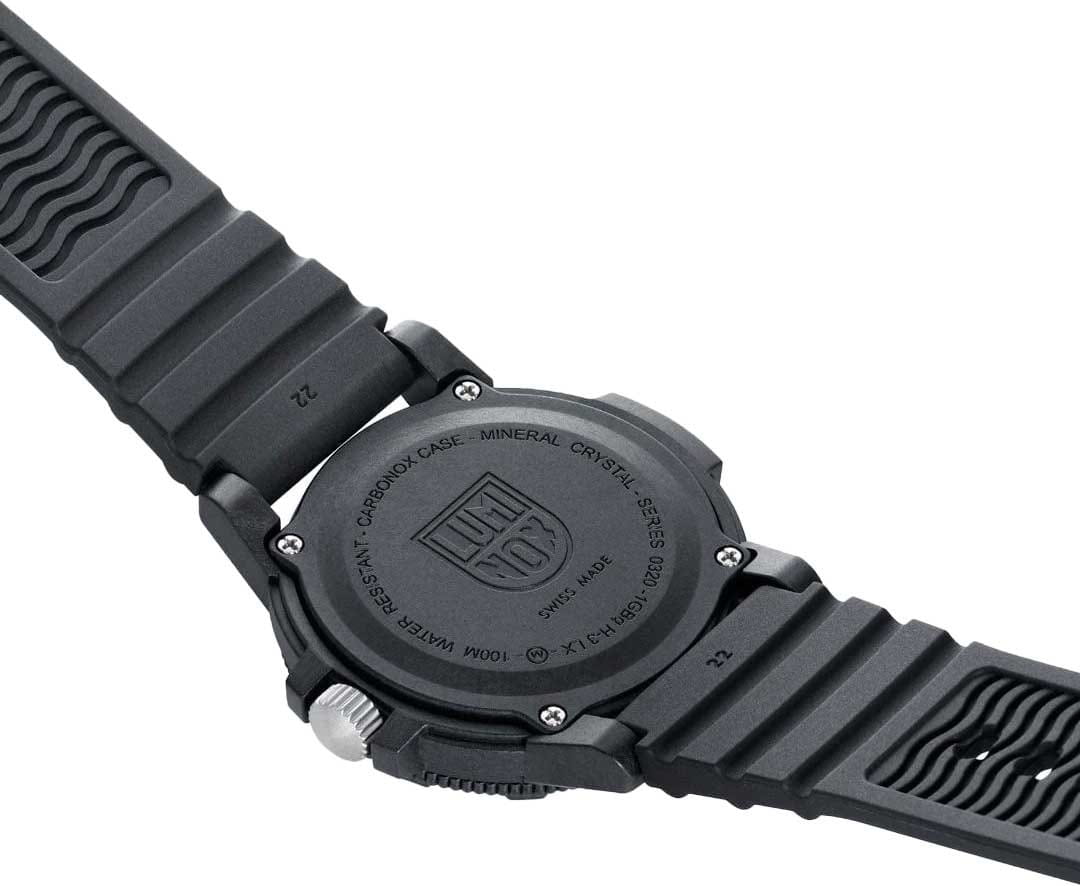 Luminox Luminox Leatherback Sea Turtle XS.0329.1  - задняя крышка пластик карбон корпуса, швейцария часы
