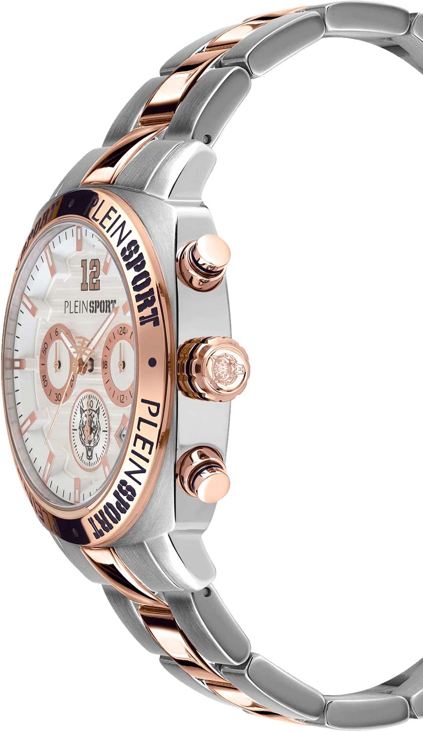 Plein Sport Plein Sport Wildcat PSGBA1423,  германия мужские часы на браслете сталь с ip покрытием боковой вид