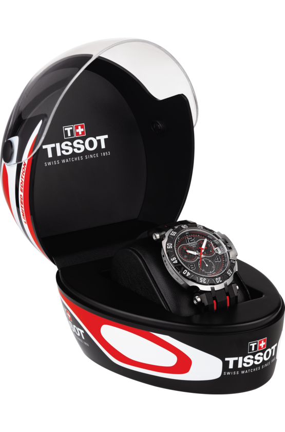 Оригинальные часы Tissot Tissot T-Race Motogp 2016 Chronograph T092.417.27.207.00 кварцевые калибр механизма eta g10.211 общий вид