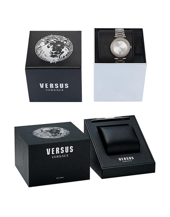 Versus Versace VSP1U0119 женские часы серебристый циферблат на запястье