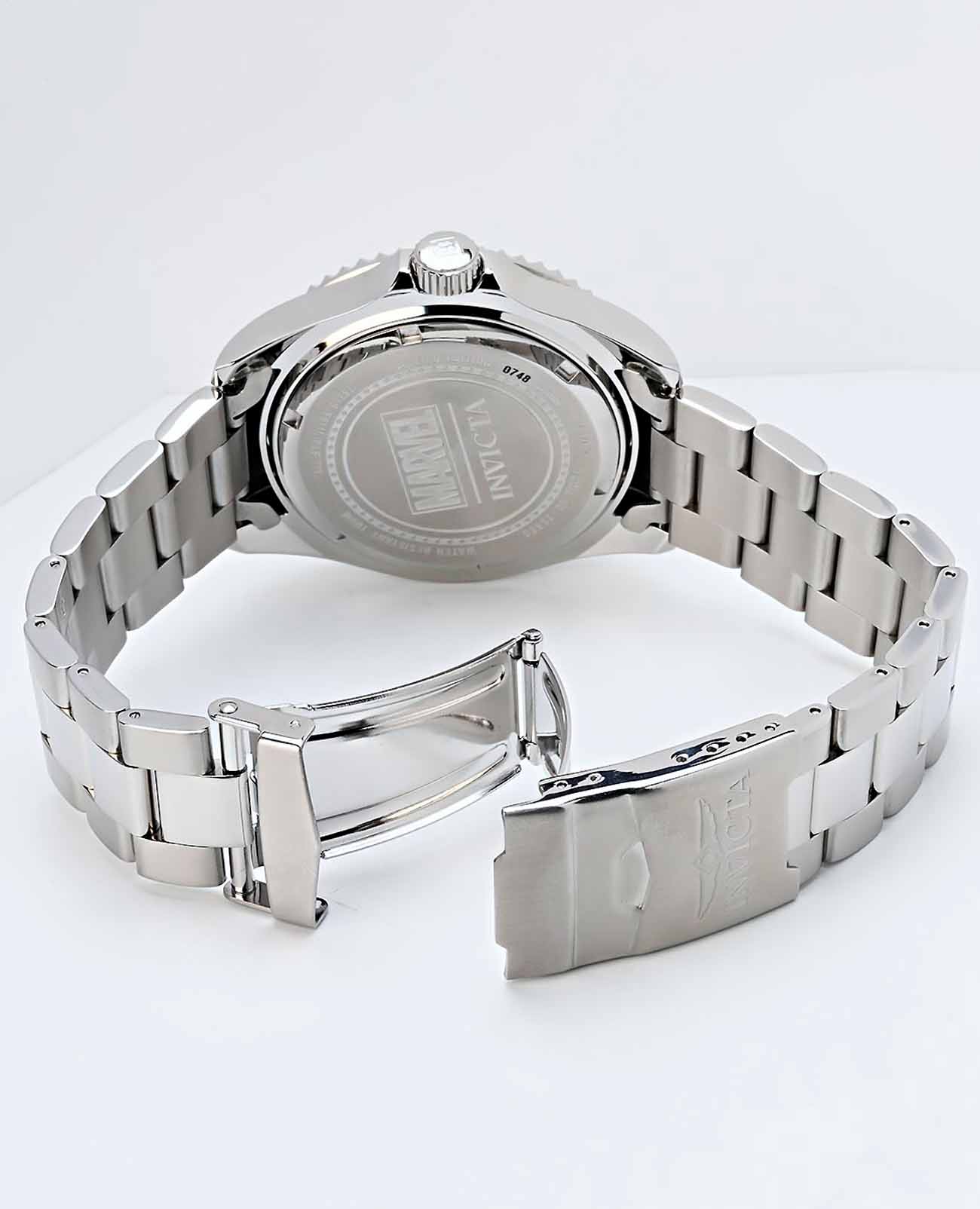 Оригинальные часы Invicta Invicta Marvel IN29680 кварцевые калибр механизма seiko hattori pc21j общий вид