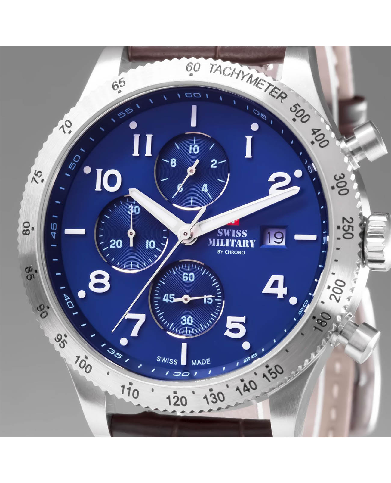 Оригинальные часы Swiss Military by Chrono Swiss Military by Chrono Sports SM34084.06 кварцевые калибр механизма  общий вид