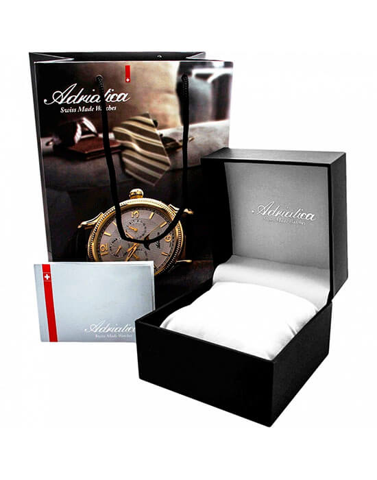 Adriatica Adriatica A3000.1223Q  - задняя крышка сталь металл корпуса, швейцария часы