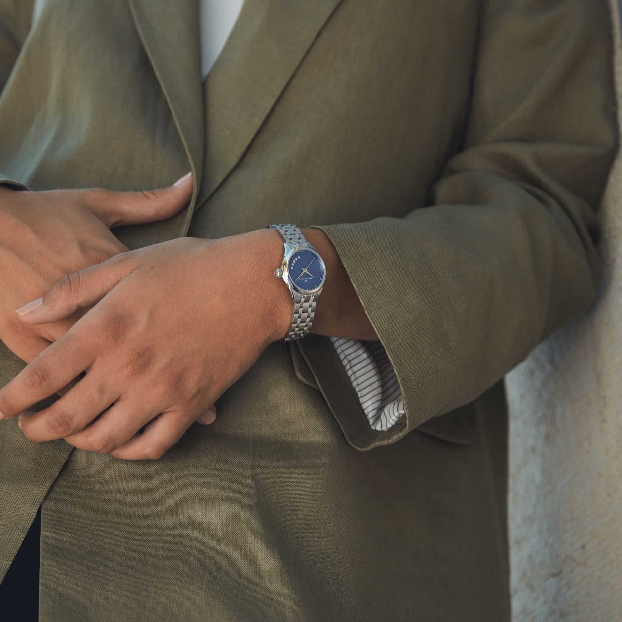 Hamilton Hamilton Jazzmaster Lady Quartz H32111140 , наручные женские часы фото под углом