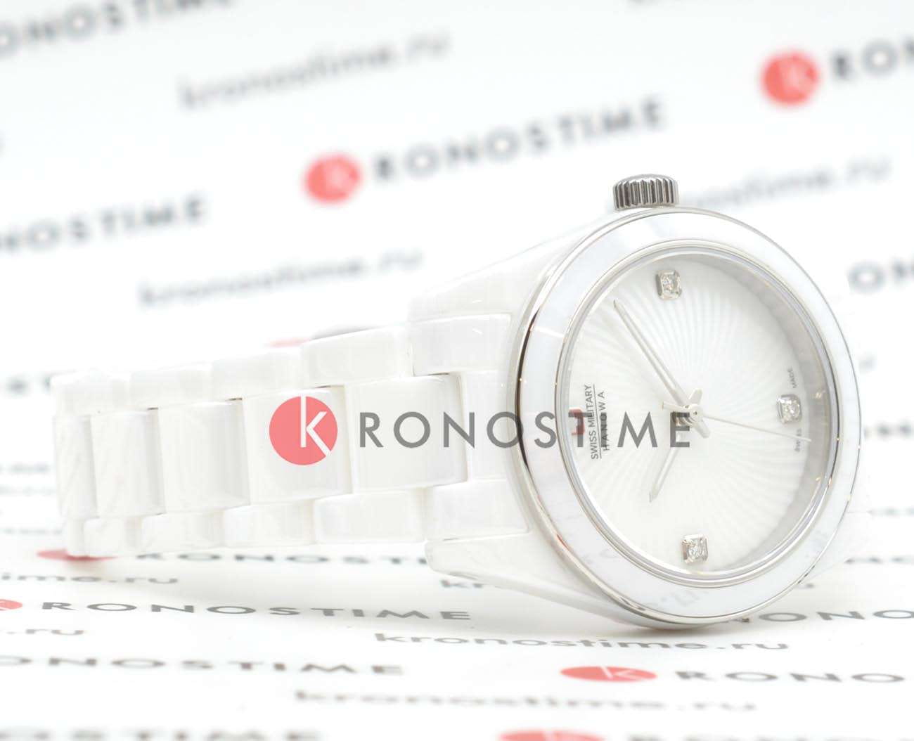 Оригинальные часы Swiss Military Hanowa Swiss Military Hanowa Swiss Recruit Lady Ceramic SMWLG0005101 кварцевые калибр механизма  общий вид