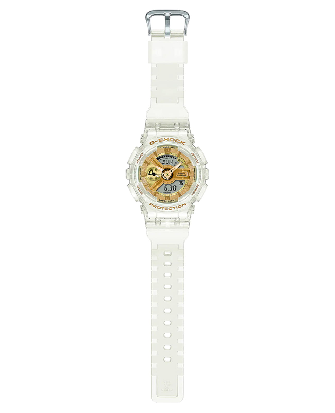Casio Casio G-Shock GMA-S110SG-7AER женские часы золотой циферблат на запястье
